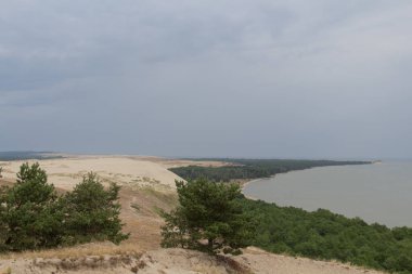 The view of Epha Height at Curonian Spit, Kaliningrad Oblast, Russia.
