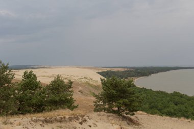 The view of Epha Height at Curonian Spit, Kaliningrad Oblast, Russia.