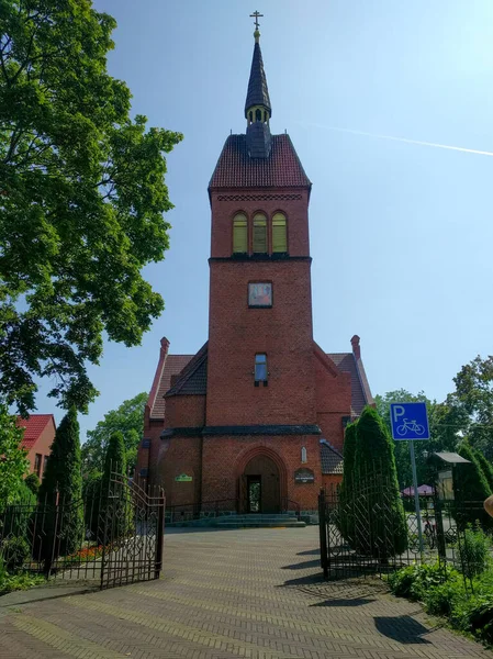 Zelenogradsk Russia August 2019 Exterior View Former Adalbert Lutheran Church — Stock Photo, Image