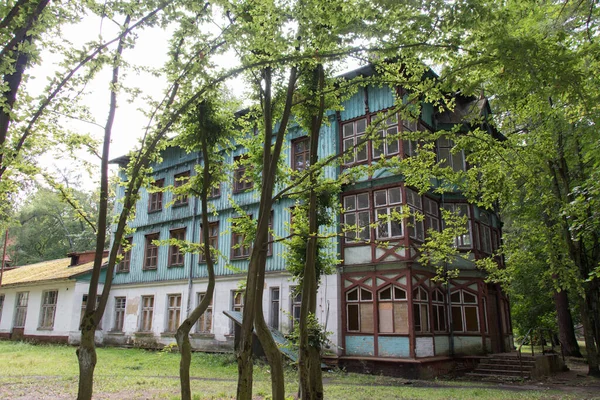 Swetlogorsk Russland August 2019 Außenansicht Der Pension Waldschloss August 2019 — Stockfoto