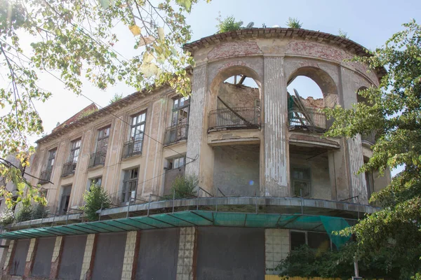 Zelenogradsk Russie Août 2019 Vue Maison Ciel Étoilé Extérieur Sur — Photo