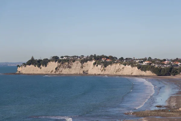 Vista Aérea Playa Long Bay Marea Baja Día Soleado Nueva — Foto de Stock