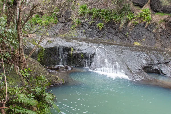 Pohled Vodopády Wainamu Nový Zéland — Stock fotografie