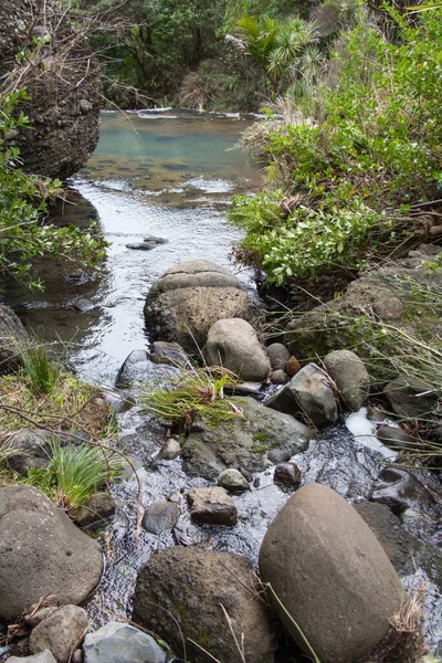Вид Водопады Вайнаму Новая Зеландия — стоковое фото