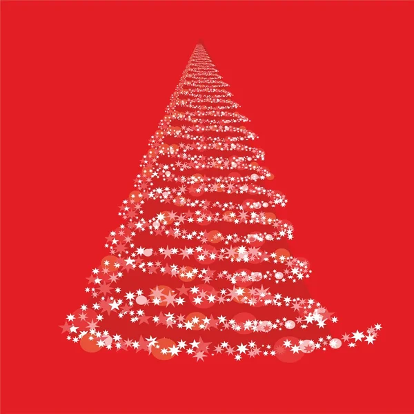 Noel kürk-ağaç — Stok Vektör