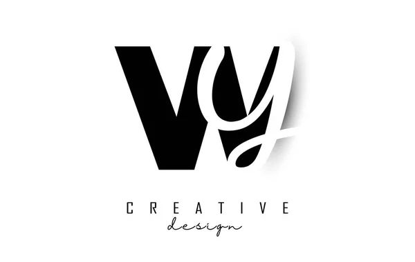 Lettere Logo Dal Design Minimalista Lettere Con Tipografia Geometrica Manoscritta — Vettoriale Stock