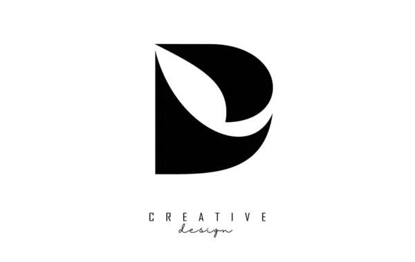 Ilustración Vectorial Letra Abstracta Diseño Conceptual Para Logotipo Empresa Insignia — Vector de stock
