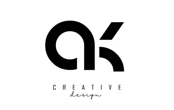 Small Letters Logo Minimalist Design Letters Elegant Simple Two Letters — Stockvektor