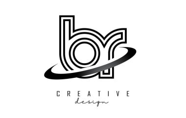 Minimalist tasarım ve şipşak harflerle ana hatlarını çiz. Zarif, basit ve iki harfli harfler..