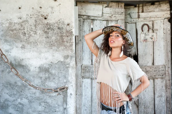 Cowgirl — Stock Photo, Image