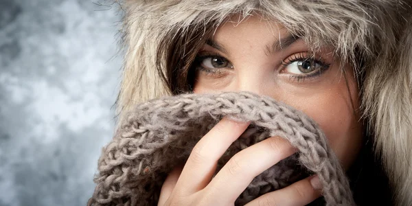 Winter portrait — Stock Photo, Image