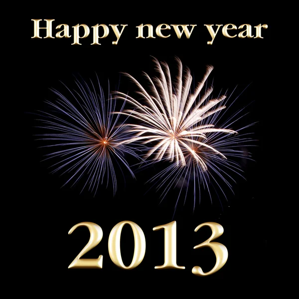 Feliz 2013 Fotografias De Stock Royalty-Free