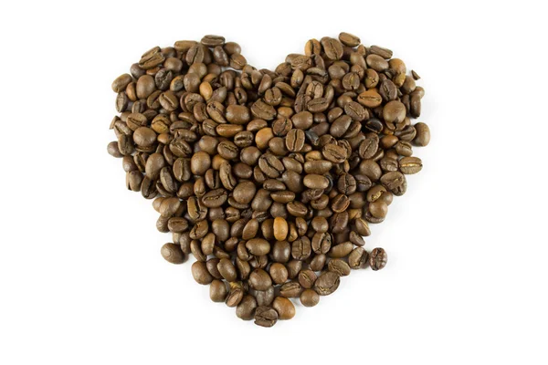 Coffee heart — Stock Photo, Image