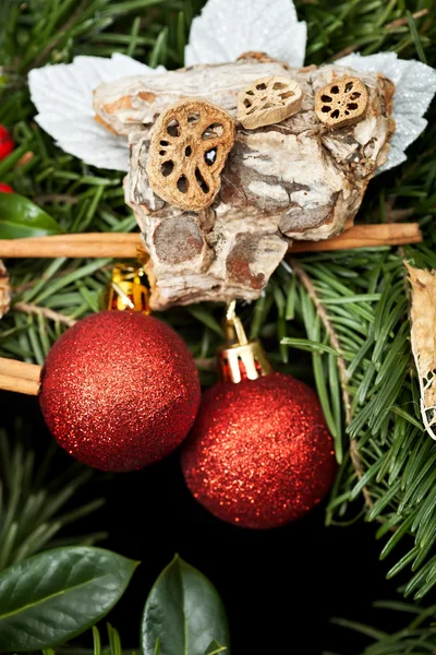 Christmas decorations closeup — Stock Photo, Image