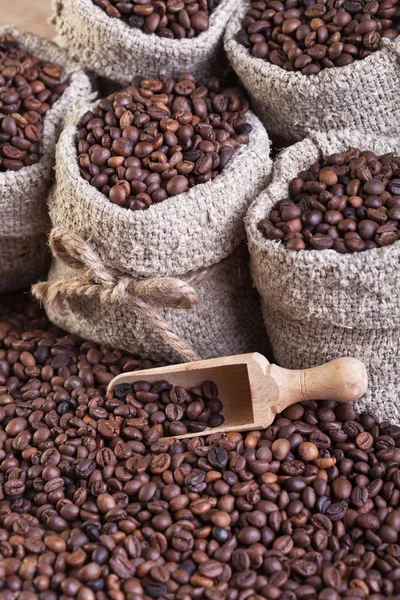 Coffee in bags — Stock Photo, Image