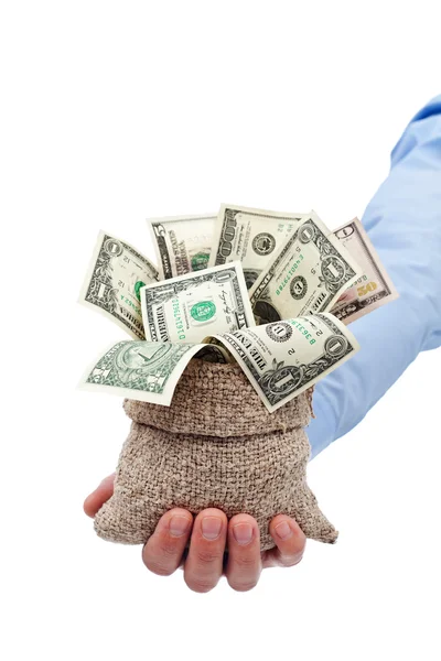 Money given to you as a gift or grant — Stock Photo, Image