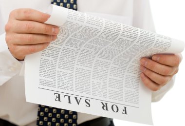 işadamı okuma satış reklamları