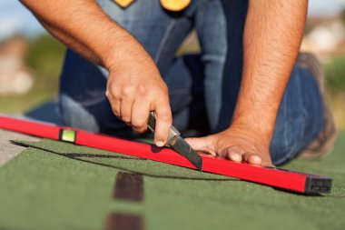 bitüm çatı Zona yükleme alt