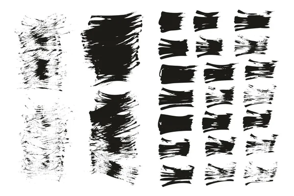 フラットファンブラシ薄い背景色 直線ミックス高詳細抽象ベクトル背景ミックスセット — ストックベクタ