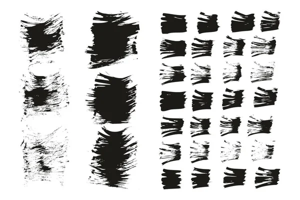 フラットファンブラシ薄い背景色 直線ミックス高詳細抽象ベクトル背景ミックスセット — ストックベクタ
