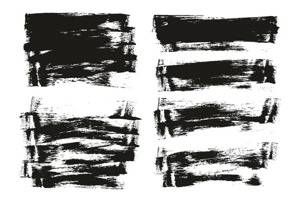 Επίπεδη Σφουγγάρι Λεπτό Πινέλο Καλλιτέχνη Μακρύ Φόντο Μείγμα Υψηλής Λεπτομέρειας — Διανυσματικό Αρχείο