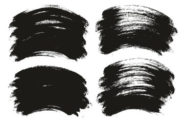 Yuvarlak Fırça Kalın Kalın Arkaplan Sanatçısı Yüksek Detay Ayrıntılı Vektör Arkaplanı 