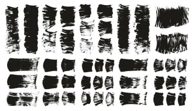 Düz Fan Fırça Kalın Kalın Arkaplan & Düz Satırlar Yüksek Detay Ayrıntılı Vektör Karıştırıcı Arkaplan Ayarları 