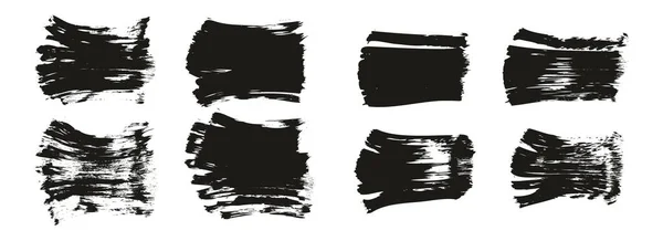 フラットファンブラシ厚さ短い背景 直線ミックス高詳細抽象ベクトル背景ミックスセット — ストックベクタ