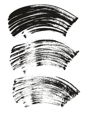 Düz Fan Fırça Kalın Kalın Arkaplan Yüksek Detay Soyut Vektör Arkaplanı Ayarları 