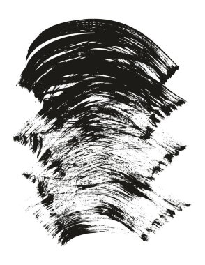 Düz Fan Fırça Kalın Kalın Arkaplan Yüksek Detay Soyut Vektör Arkaplanı Ayarları 