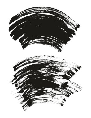 Düz Fan Fırça Kalın Kalın Arkaplan Yüksek Detay Soyut Vektör Arkaplanı Ayarları 