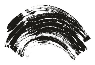 Düz Fan Fırça Kalın Kalın Arkaplan Yüksek Detay Soyut Vektör Arkaplanı Ayarları 