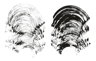 Düz Fan Fırça Kalın Kalın Arkaplan Yüksek Detay Soyut Vektör Arkaplanı Ayarları 