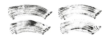 Düz Fan Fırça Kalın Kalın Arkaplan Yüksek Detay Soyut Vektör Arkaplanı Ayarları 