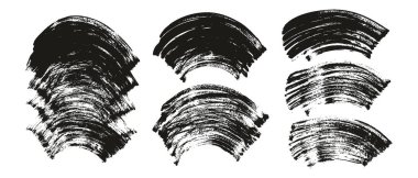 Düz Fan Fırça Kalın Kalın Arkaplan Yüksek Detay Soyut Vektör Arkaplanı Ayarları 