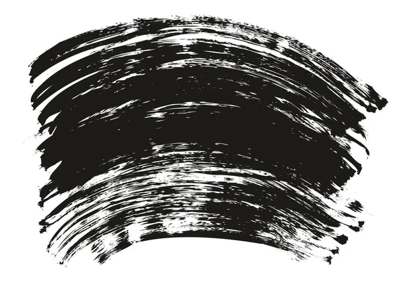 Плоская Кисть Вентилятора Толстый Изогнутый Фон Высокая Детализация Векторный Фон — стоковый вектор