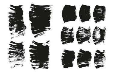 Düz Fan Fırça Kalın Kalın Arkaplan & Düz Satırlar Yüksek Detay Ayrıntılı Vektör Karıştırıcı Arkaplan Ayarları 