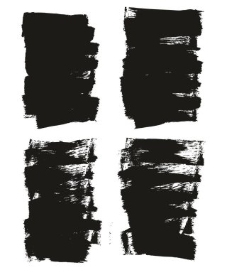 Düz Sünger İnce Sanatçı Fırça Kısa Arkaplan Yüksek Detay Özet Vektör Arkaplanı 