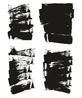 Düz Sünger İnce Sanatçı Fırça Kısa Arkaplan Yüksek Detay Özet Vektör Arkaplanı 