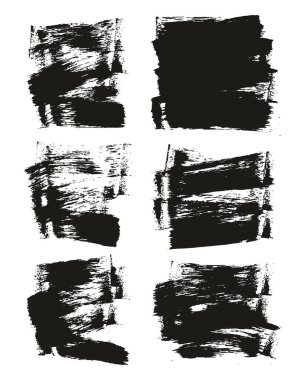 Düz Sünger İnce Sanatçı Fırça Kısa Arkaplan Yüksek Detay Özet Vektör Arkaplanı 