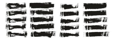 Düz Sünger İnce Sanatçı Fırça Kısa Arkaplan Yüksek Detay Özet Vektör Arkaplanı 