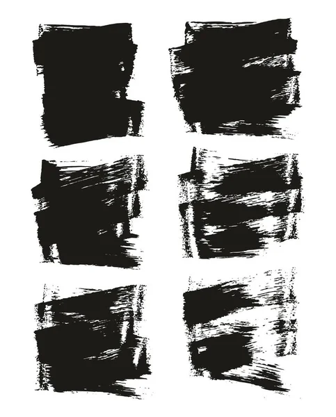 Flat Sponge Thin Artist Brush Short Background High Detail Abstract —  Vetores de Stock