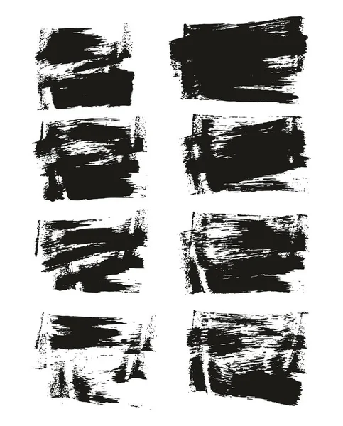 Flat Sponge Thin Artist Brush Short Background High Detail Abstract —  Vetores de Stock