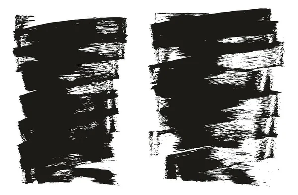 Flat Sponge Thin Artist Brush Short Background High Detail Abstract — ストックベクタ