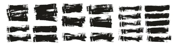 Flat Sponge Thin Artist Brosse Fond Court Haute Détail Résumé — Image vectorielle