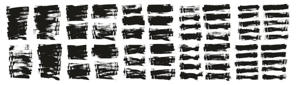 Flat Sponge Thin Artist Brush Short Background High Detail Abstract — ストックベクタ