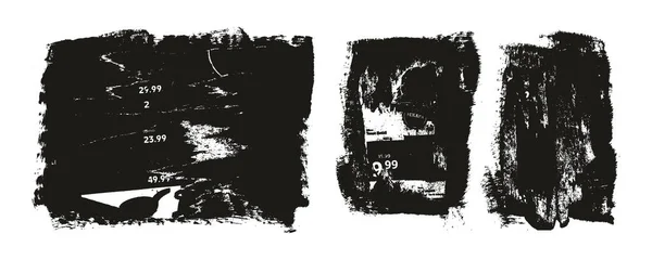 Rippad Vridna Papper Bakgrund Grunge Punk Style Hög Detalj Abstrakt — Stock vektor