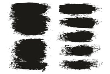 Yuvarlak Fırça Düzenli Uzun Arkaplan Karışık Sanatçı Fırça Yüksek Detay Özet Vektör Arkaplan Ayarları 