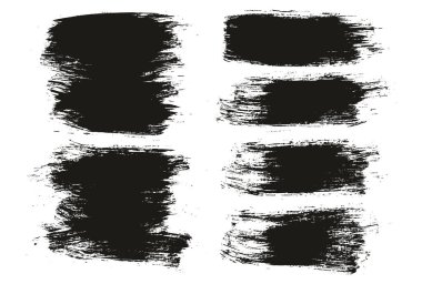 Yuvarlak Fırça Düzenli Uzun Arkaplan Karışık Sanatçı Fırça Yüksek Detay Özet Vektör Arkaplan Ayarları 