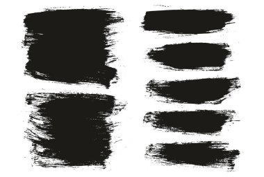 Yuvarlak Fırça Düzenli Uzun Arkaplan Karışık Sanatçı Fırça Yüksek Detay Özet Vektör Arkaplan Ayarları 